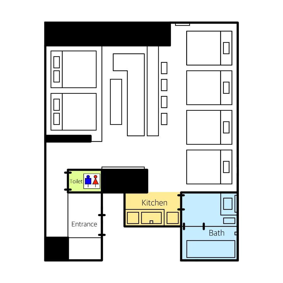 الشقق الفندقية فوكوكافي  Grand Base Hakata Station المظهر الخارجي الصورة